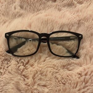 Stylish Black Square Blue Light Glasses